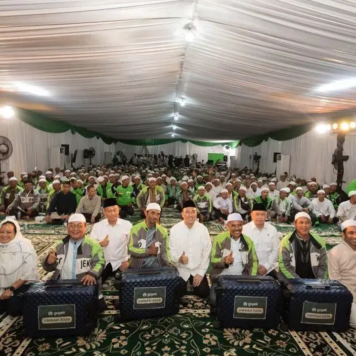 70 Driver Gojek “Legend” Berangkat Umrah, Bentuk Apresiasi Dedikasi Belasan Tahun