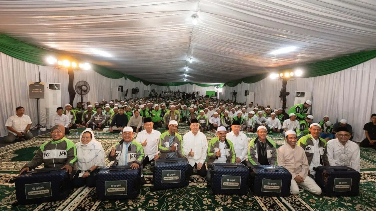 70 Driver Gojek "Legend" Berangkat Umrah, Bentuk Apresiasi Dedikasi Belasan Tahun