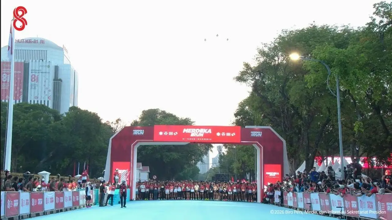 784 Polisi Amankan Merdeka Run 2026, Ribuan Pelari Meriahkan Peringatan Kemerdekaan