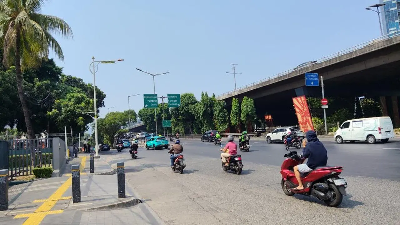 Arus Lalu Lintas Jakarta Pulih Usai Kericuhan di Senayan