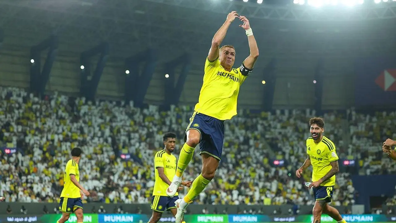 Cristiano Ronaldo Pecahkan Rekor Gol Al Nassr di Liga Arab Saudi