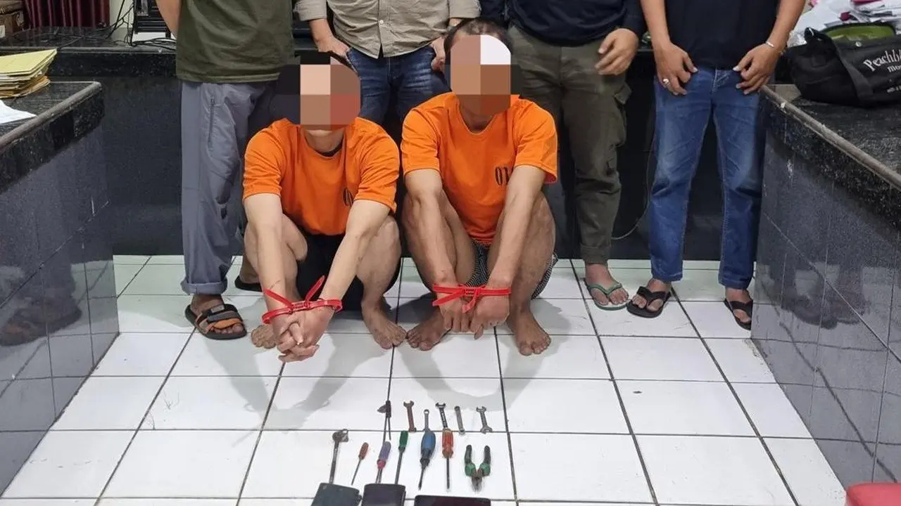 Dua Terduga Curanmor di Bogor Diringkus Setelah Beraksi di Masjid