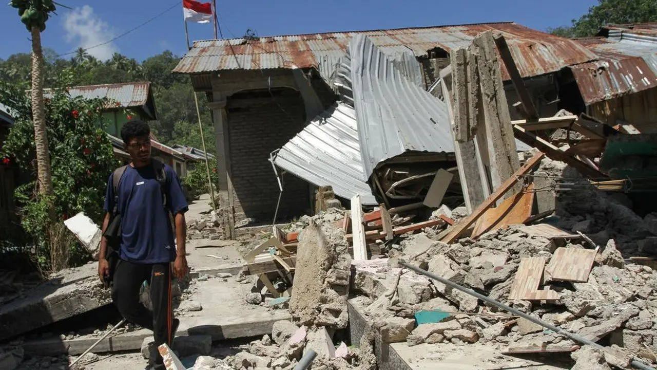Gempa Flores M 7,7: 10.232 Kali Gempa Susulan Mengguncang NTT
