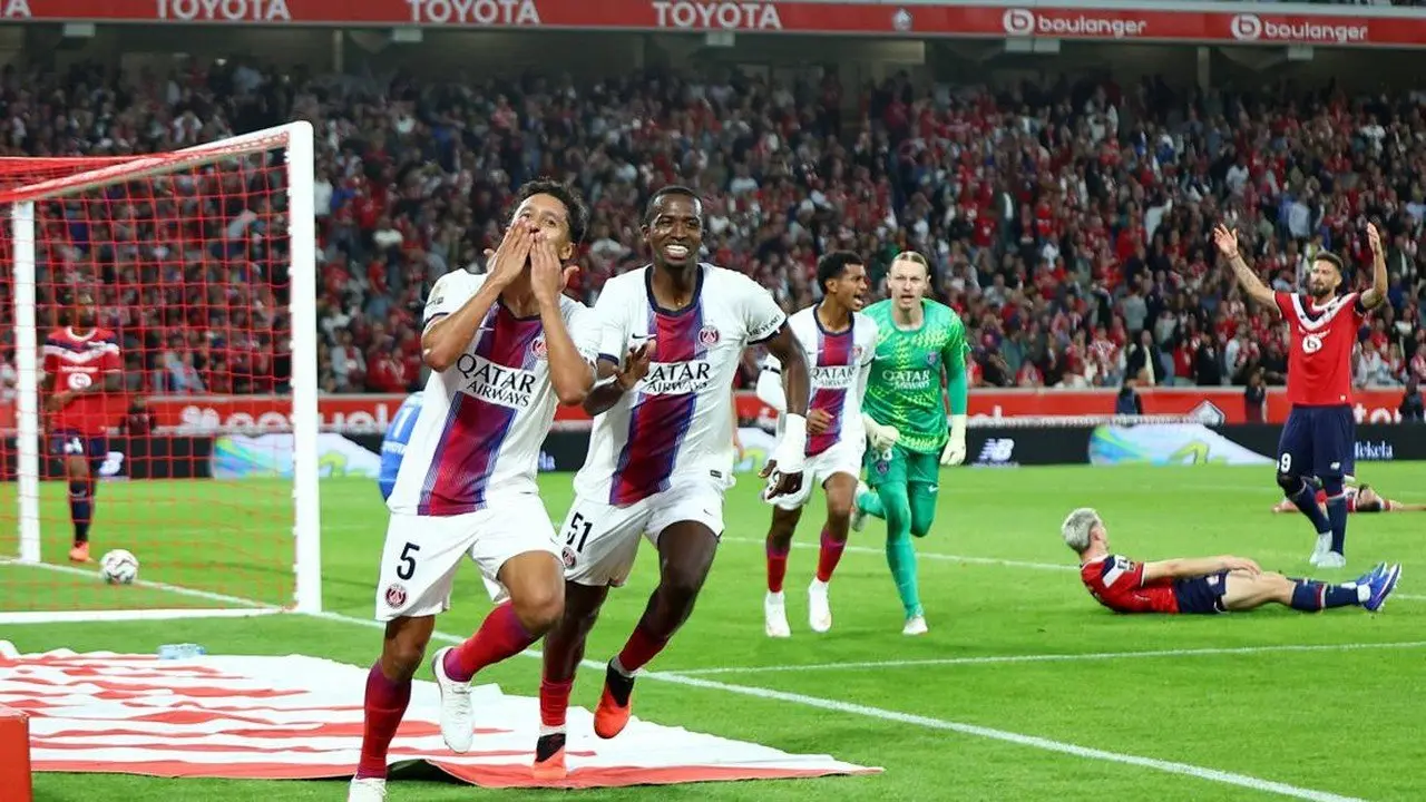 Imbang Dramatis, PSG Selamat dari Kekalahan Lawan Lille Berkat Dua Gol Injury Time