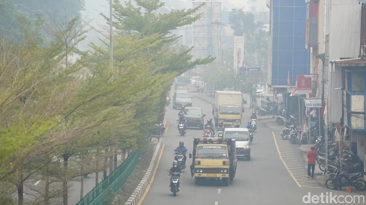 Kabut Asap Karhutla Picu Peningkatan Kasus Pneumonia di Pontianak