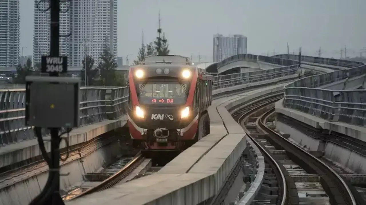 LRT Jabodebek Catat Lonjakan Penumpang Hingga 21% di Awal 2026