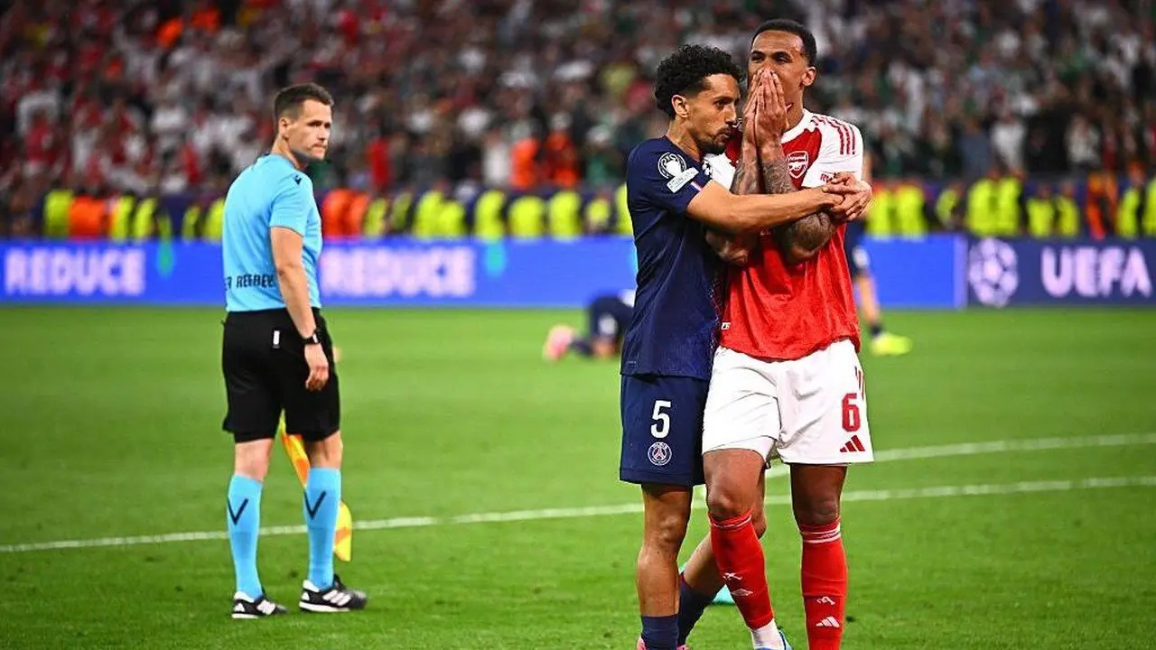 Marquinhos Dapat Penghargaan UEFA untuk Sikap Sportifitas Melawan Arsenal