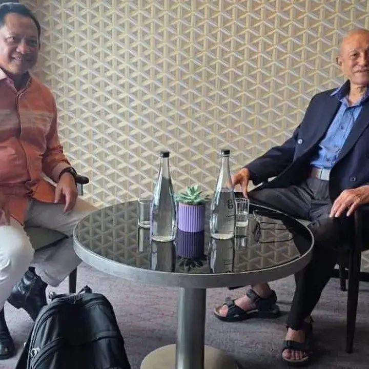 Mendagri Tito Sampaikan Salam Prabowo untuk Wali Nanggroe Aceh di Penang