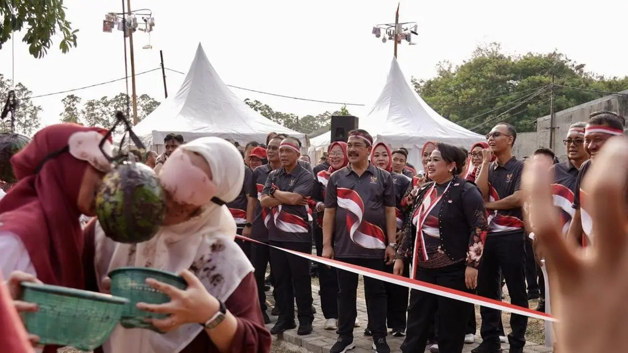 Menteri Imigrasi dan Pemasyarakatan Rayakan HUT RI dan Maulid Nabi Bersama Anak Binaan LPKA Tangerang