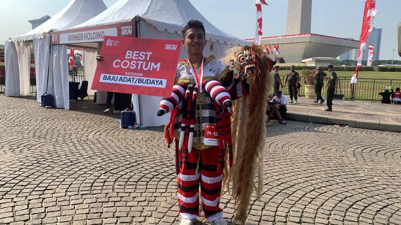 Merdeka Run 2026: Kostum Unik Meriahkan Lari di Istana Merdeka