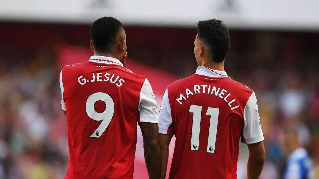 Mikel Arteta Beri Sinyal Kepergian Gabriel Martinelli dan Gabriel Jesus dari Arsenal