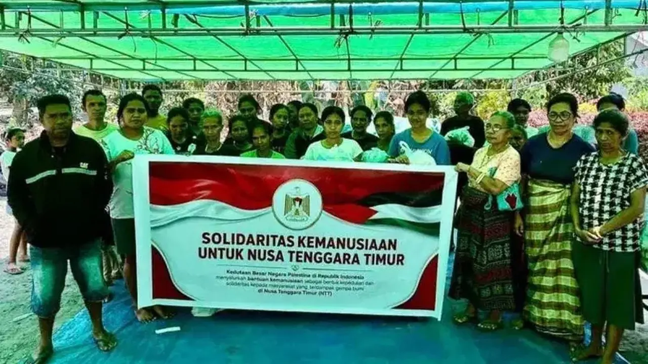 Palestina Salurkan Bantuan Gempa NTT, Pererat Solidaritas Kemanusiaan