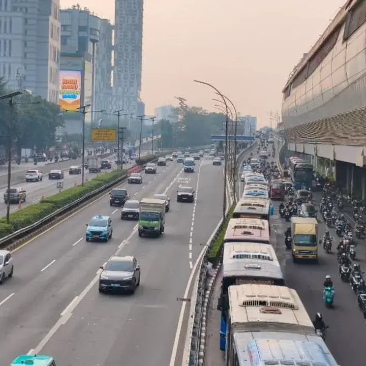 Pantauan Lalin Jakarta Pagi Ini: Lancar di Sejumlah Titik Jelang Aksi