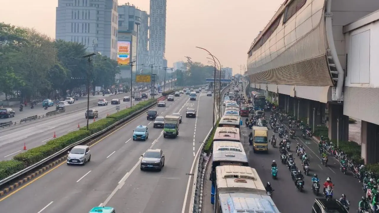 Pantauan Lalin Jakarta Pagi Ini: Lancar di Sejumlah Titik Jelang Aksi