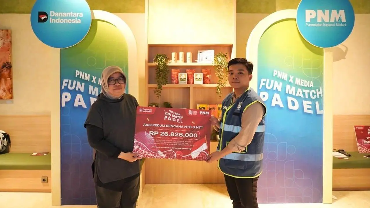 PNM dan Media Salurkan Donasi untuk Korban Bencana NTT dan NTB Melalui Turnamen Olahraga