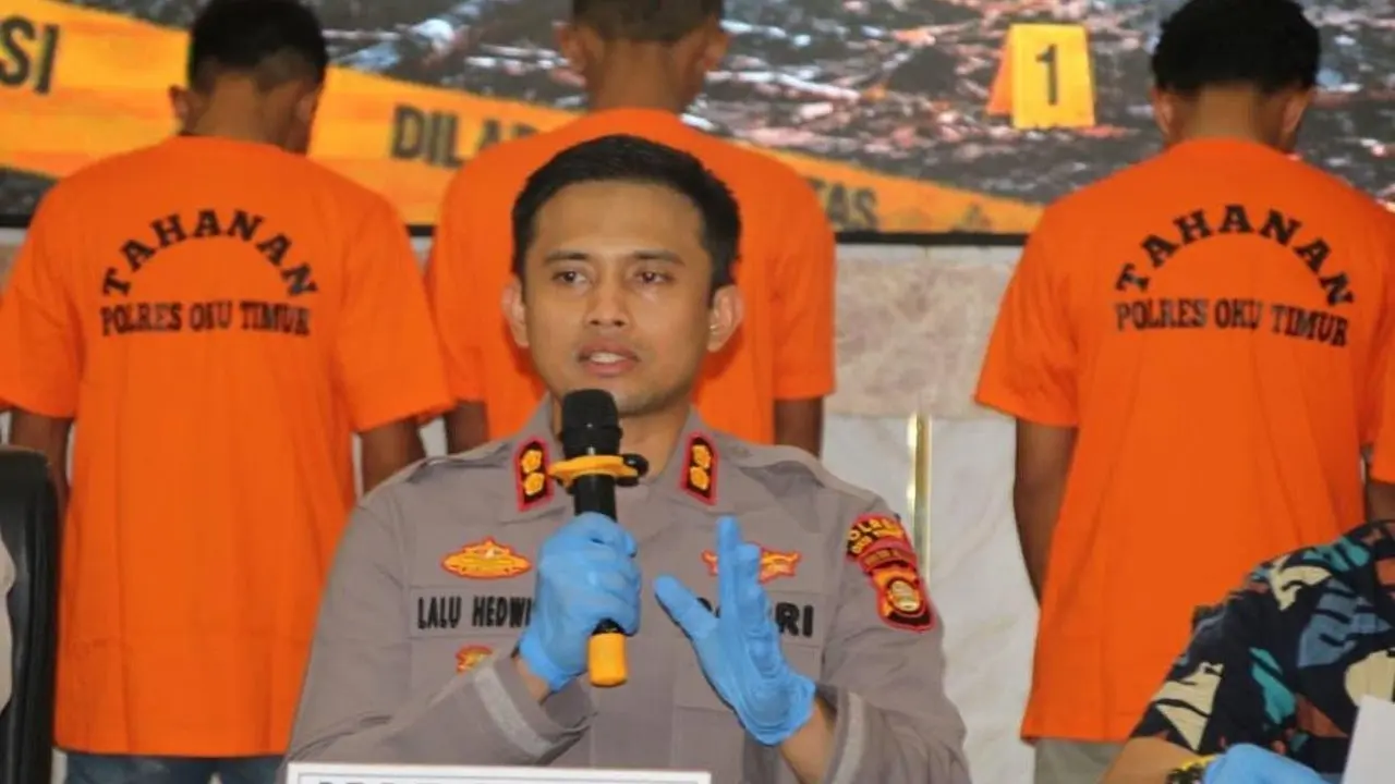 Polres OKU Timur Amankan 6 Tersangka Karhutla Selama Agustus