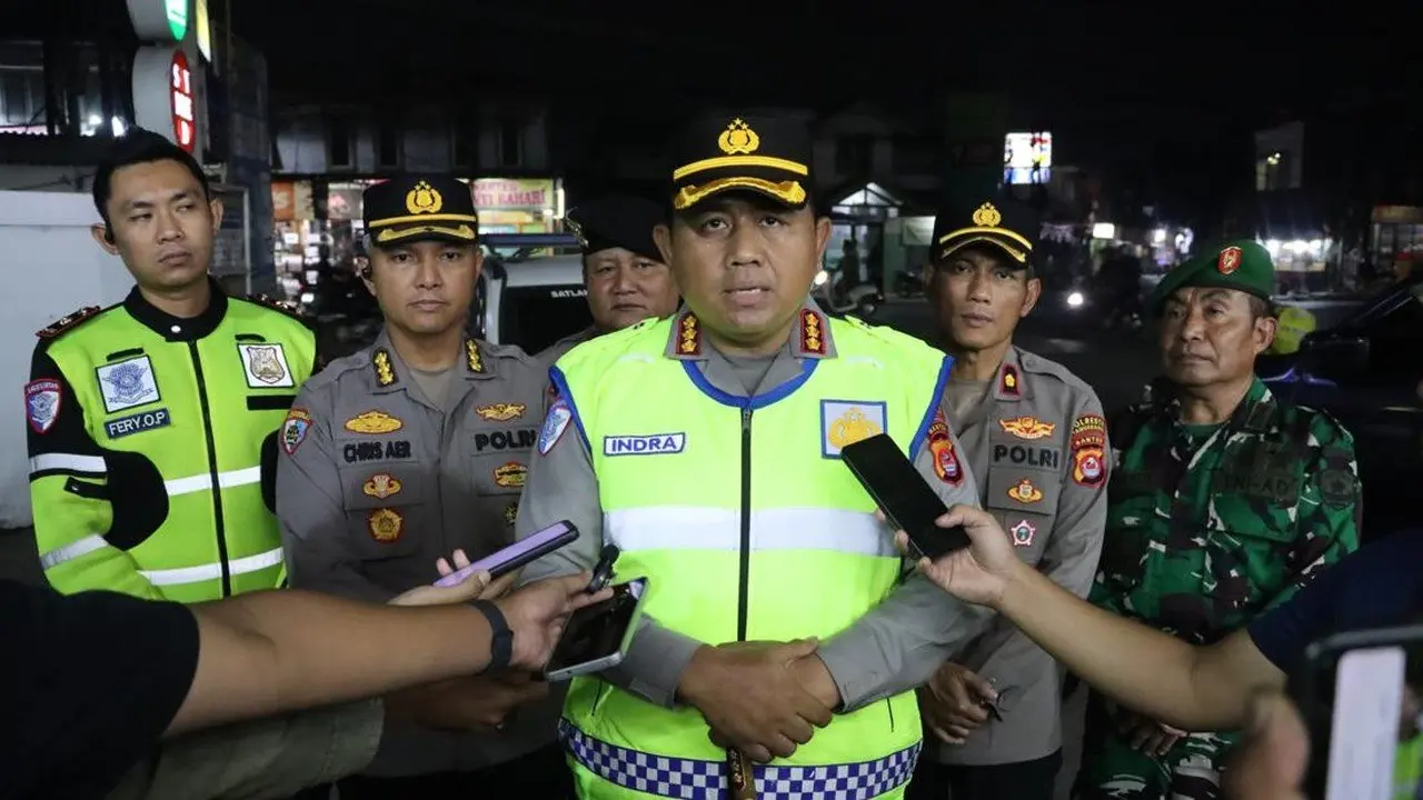 Polresta Tangerang Gelar Patroli Skala Besar, Pastikan Wilayah Kondusif Pasca-Demo
