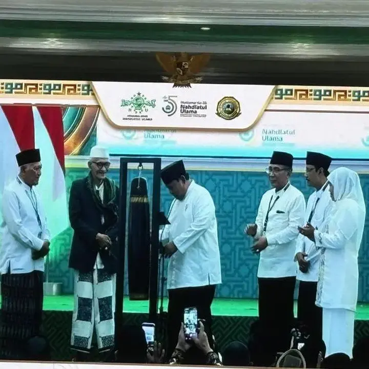 Prabowo Apresiasi Muktamar NU yang Guyub dan Rukun, Resmi Tutup Acara