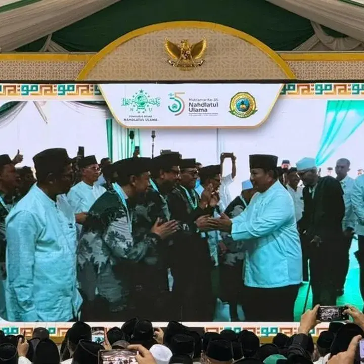 Prabowo-Gibran Hadiri Muktamar Ke-35 NU, Pintu Pembukaan Resmi Dibuka