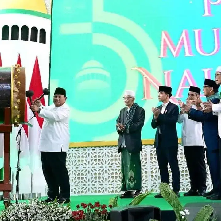 Prabowo Ungkap Syubbanul Wathan Bukti Nasionalisme NU Sejak Dulu