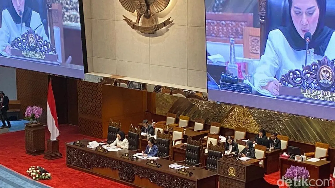 Puan Maharani Bergabung di Paripurna DPR, RUU Perampasan Aset Dikejar Pengesahan