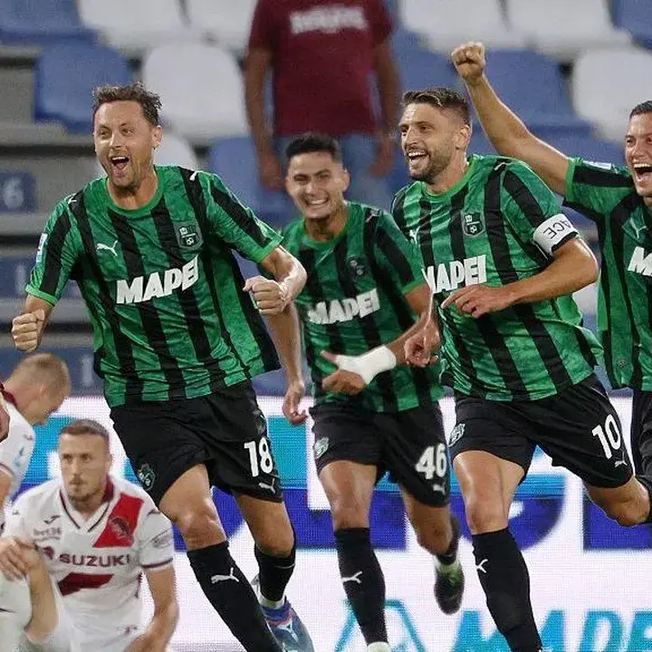 Sassuolo Raih Kemenangan Perdana Serie A Usai Kalahkan Torino 2-1