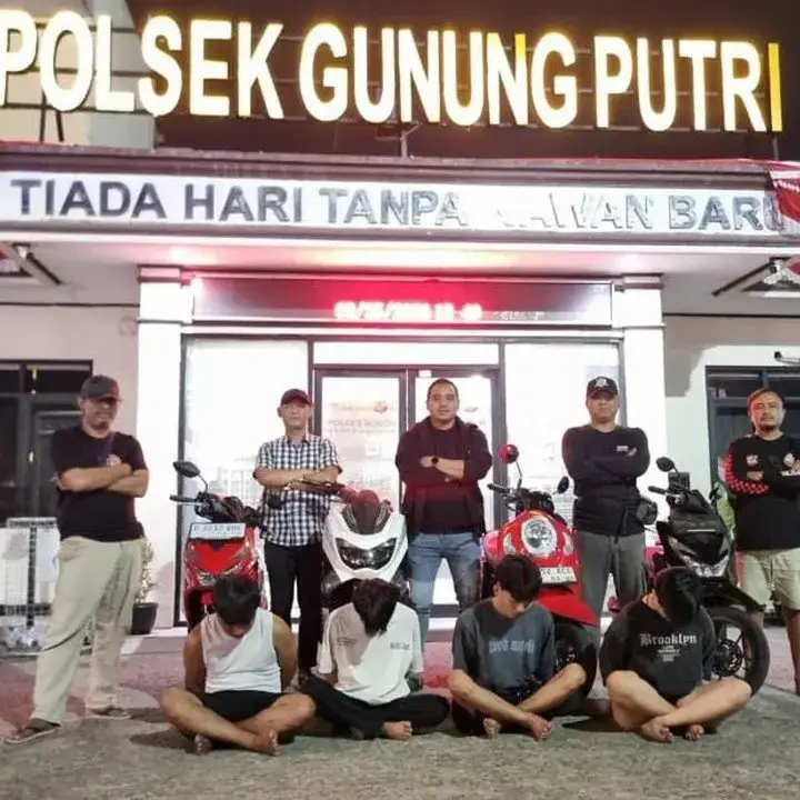 Sindikat Curanmor Bogor Dibongkar, Polisi Tangkap Pencuri dan Penadah