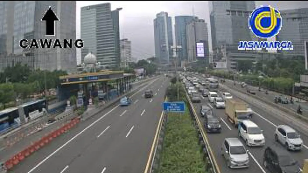Tol Dalam Kota Dibuka Kembali, Lalu Lintas Mulai Normal