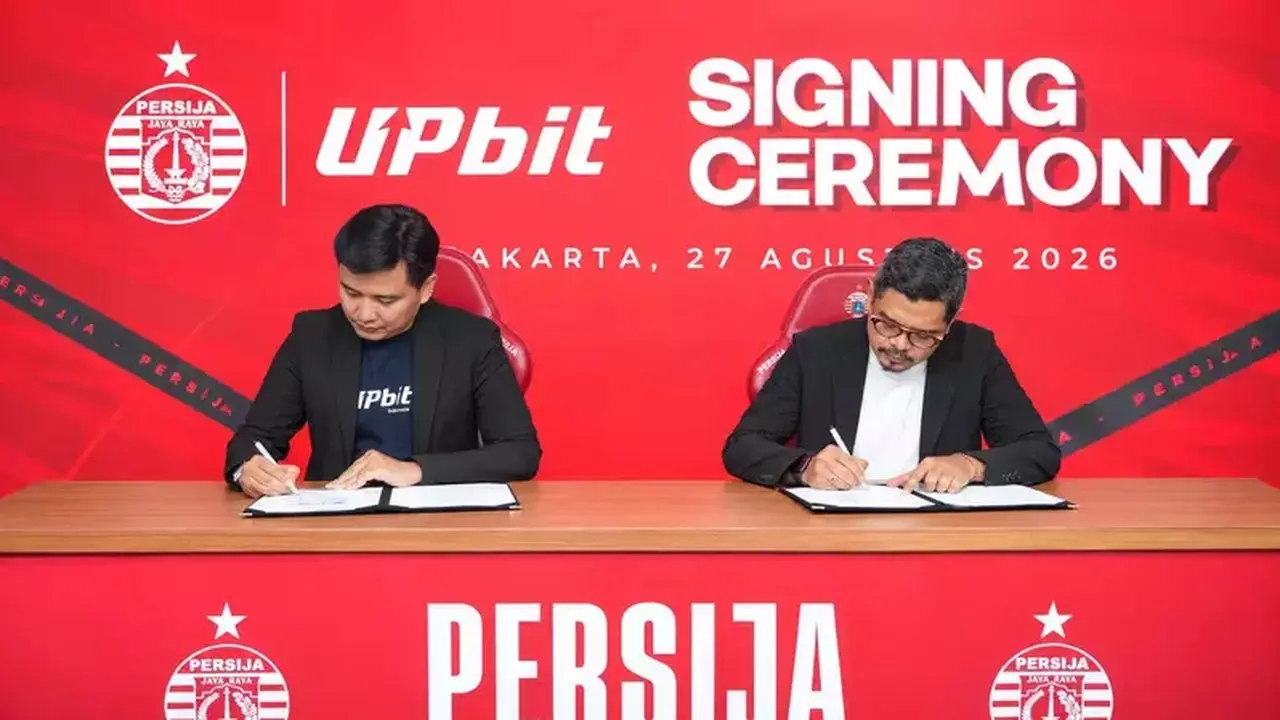 Upbit Indonesia Jalin Kemitraan Strategis dengan Persija Jakarta