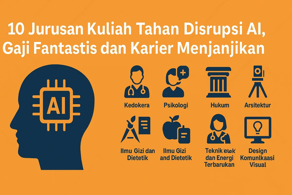 10 Jurusan Kuliah Prospek Cerah di Era AI dan Cara Memilihnya di Tengah Tantangan