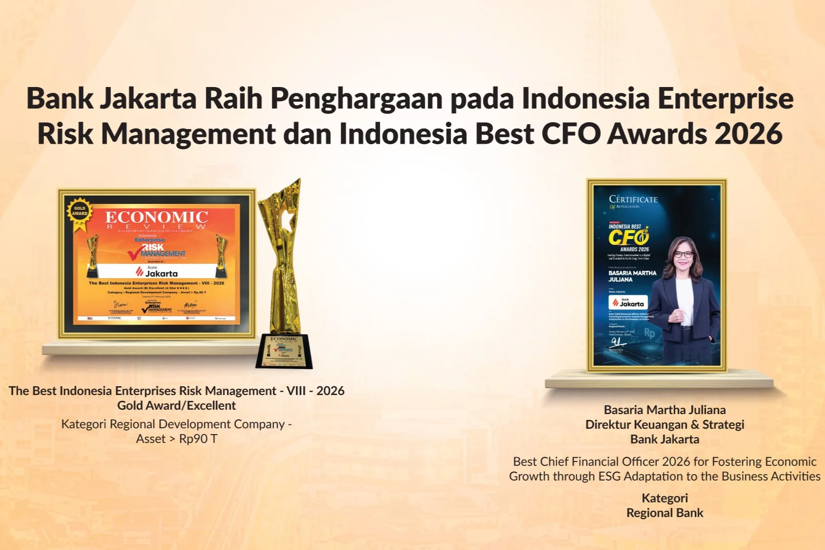 Bank Jakarta Sabet Penghargaan Bergengsi, Literasi Keuangan Warga Ibu Kota Kian Melesat