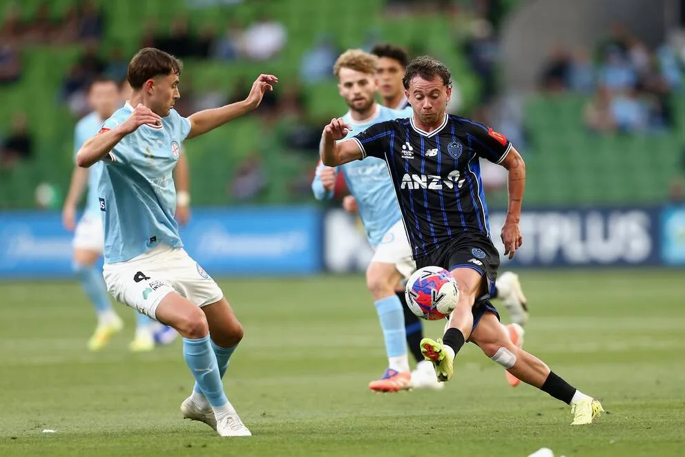 Debut Spektakuler Lachie Bayliss Warnai Kemenangan Auckland FC atas Melbourne City