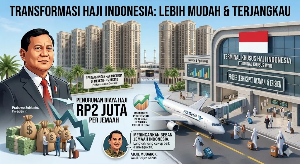 Kabar Baik Biaya Haji 2027, Prabowo Buat Kejutan Beri Subsidi untuk Jemaah