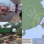 Kengerian Super Typhoon Champi: Satu Tewas dan Ratusan Warga Terluka di Taiwan